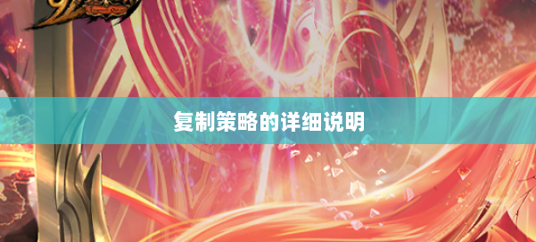 复制策略的详细说明